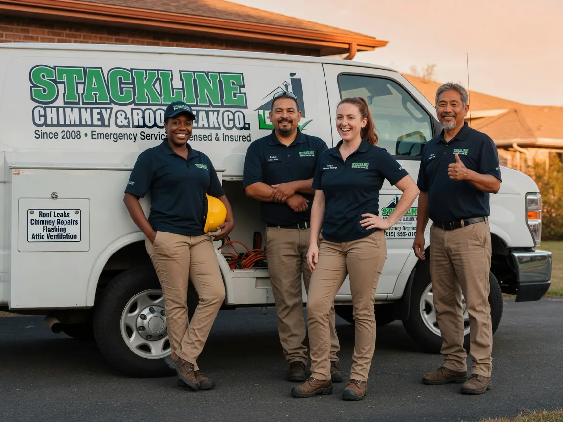 Chimney flashing repair company in Alliance, NC